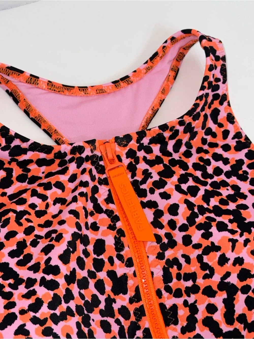 Fabletics women’s zip front  bikini top size L - Picture 3 of 9